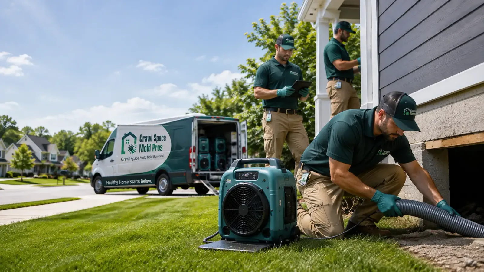 Crawl Space Mold Removal in Freeport, MN